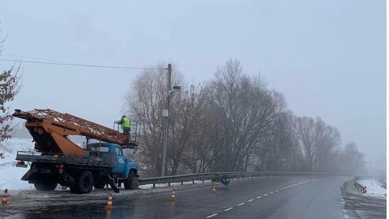 У селі на Волині встановили камеру фотовідеофіксації порушень ПДР