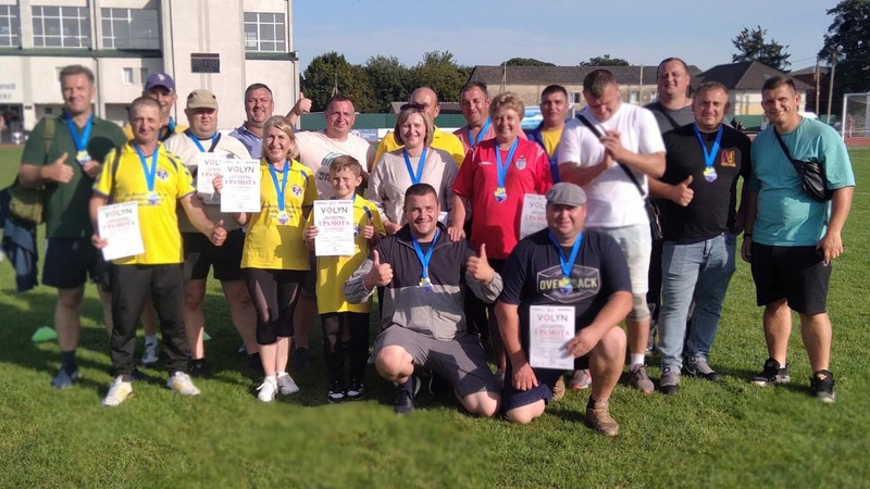 Камінь-Каширці посіли 1 місце у Волинському обласному фестивалі фізкультури та спорту