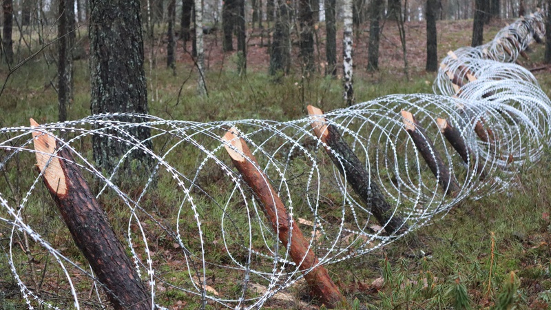 Волинська тероборона облаштовує протипіхотні бар’єри