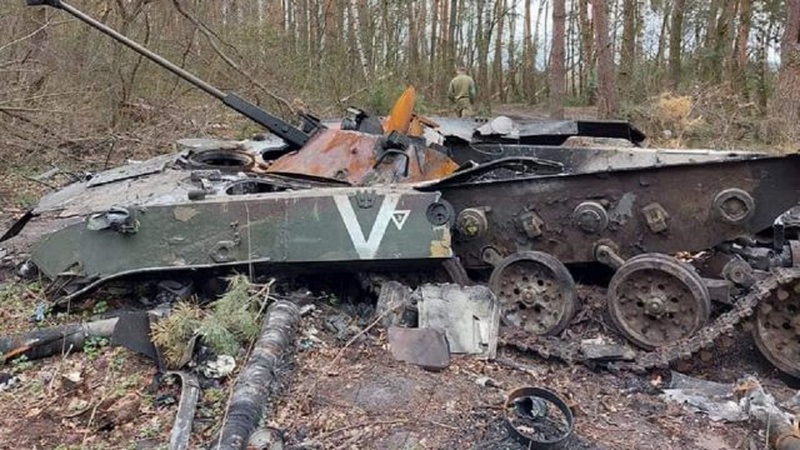 За добу росія втратила ще 300 військових, 8 танків та 22 артилерійські системи