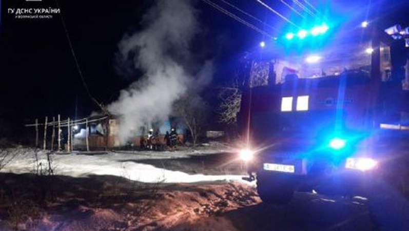 У Ковелі в пожежі загинув пенсіонер