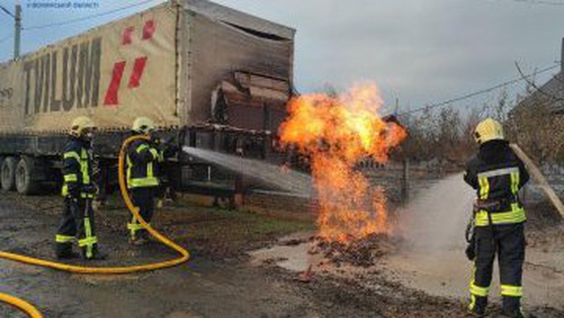 У селі під Луцьком – пожежа на газопроводі: одна людина отримала опіки