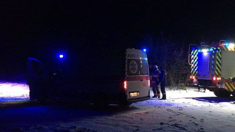 У Луцькому районі «швидка» з пацієнтом застрягла на бездоріжжі