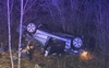 На Волині злетів з дороги і перекинувся легковик. ФОТО