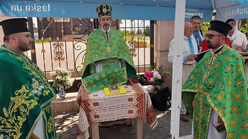 У селі Скулин Ковельського району Волині вперше молилися українською мовою. ФОТО