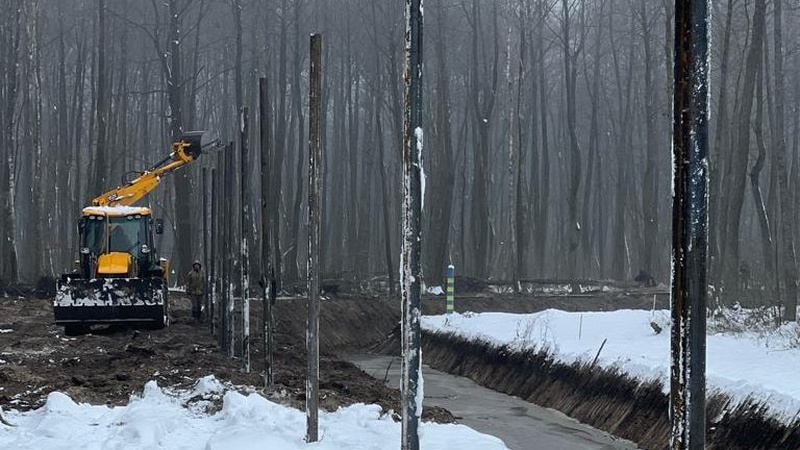На Волині продовжують укріплювати кордон з Білоруссю
