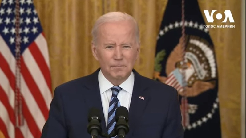 Байден оголосив про нові санкції проти Росії. ВІДЕО
