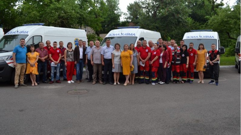 На Волині вісім новеньких та сучасних карет «швидкої допомоги». ФОТО