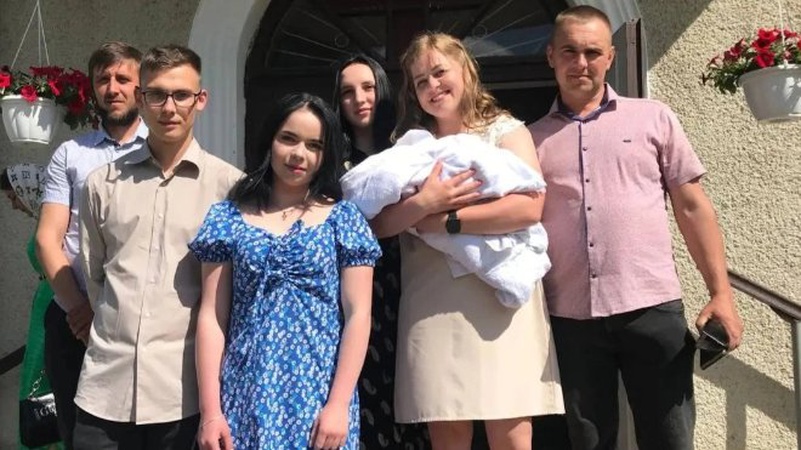 На Волині охрестили доньку загиблого захисника