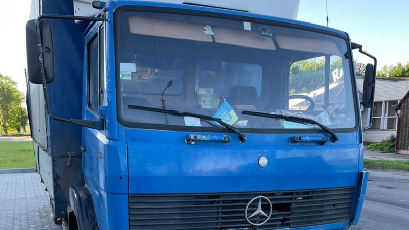 В Ковелі у водія забрали автомобіль із вантажем. ФОТО