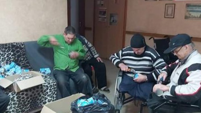 У домі престарілих на Волині живуть переселенці