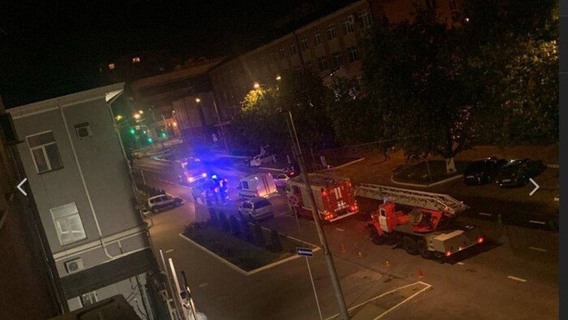 «Бавовна» у бєлгороді: зафіксували приліт по будівлі ФСБ