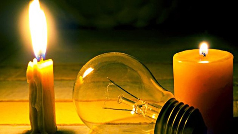 5 грудня: графік погодинного відключення електроенергії на Волині