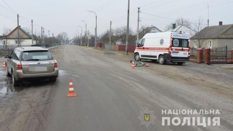 На Волині водія Volkswagen, який збив велосипедиста, покарали умовно