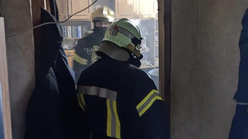 У Луцьку в багатоповерхівці горів балкон