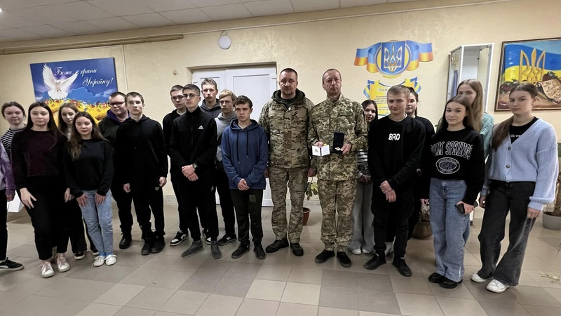 Вчитель з Волині отримав почесну відзнаку командування «Захід»