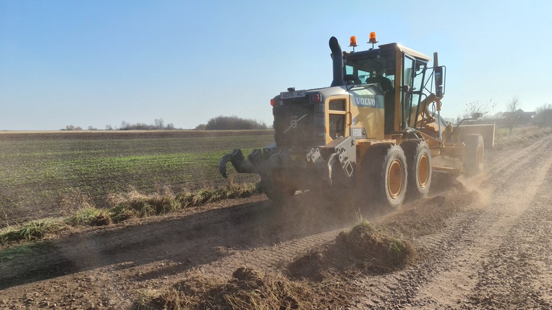 У Підгайцівській громаді розпочали ремонт ще однієї вулиці. ФОТО