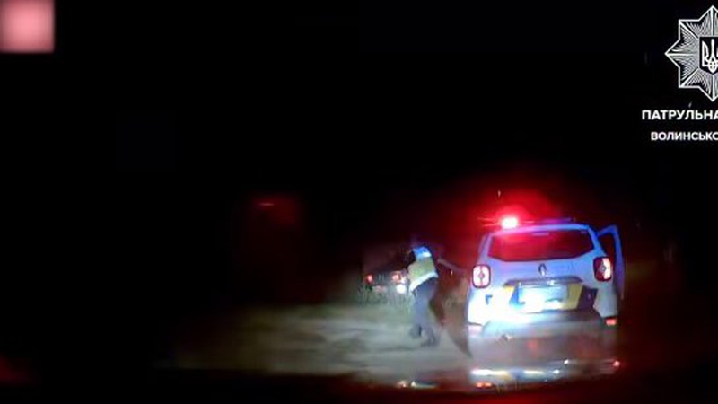 На Волині за два дні патрульні спіймали 7 водіїв «в дрова»