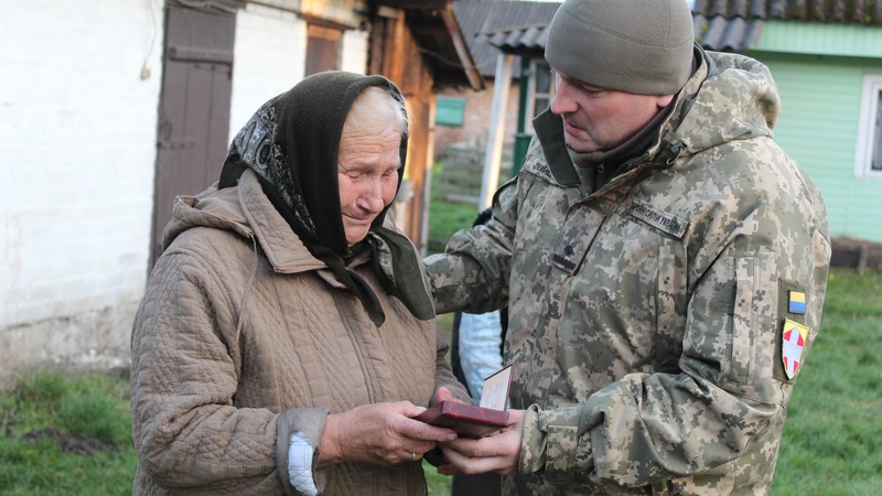 На Волині сім'ям полеглих Героїв вручили посмертні нагороди