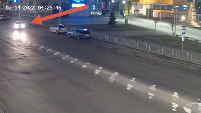 У Луцьку таксист їхав по зустрічній смузі. ВІДЕО