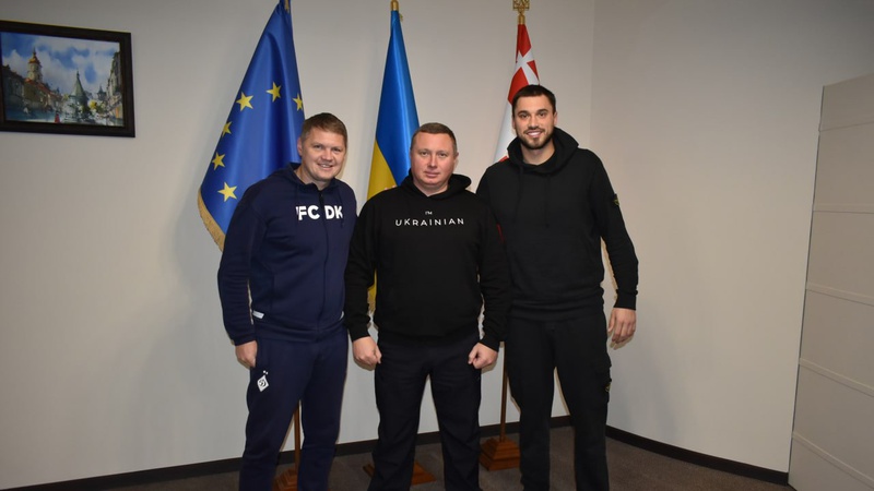 Волинь відвідали відомі футболісти