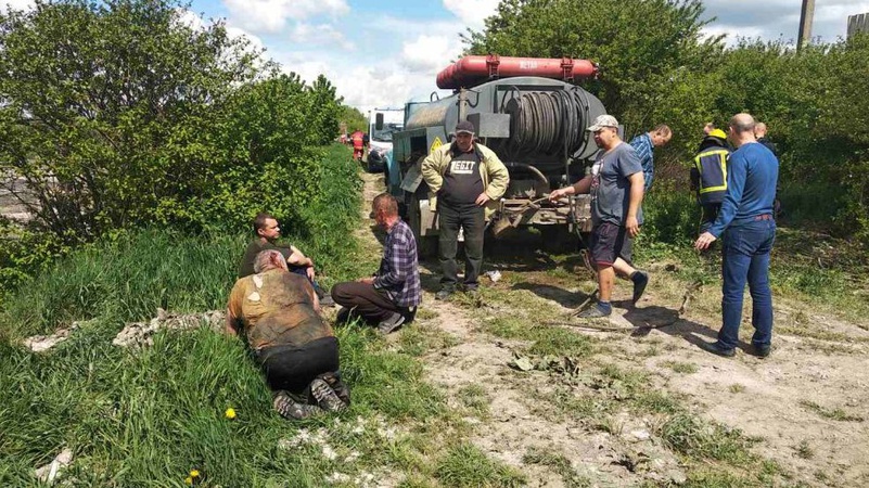 На очисних спорудах у Нововолинську серйозно травмувалися працівники підприємства. ВІДЕО