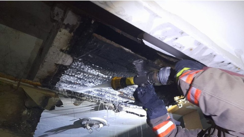 На Волині рятувальники ліквідували пожежу у житловому будинку