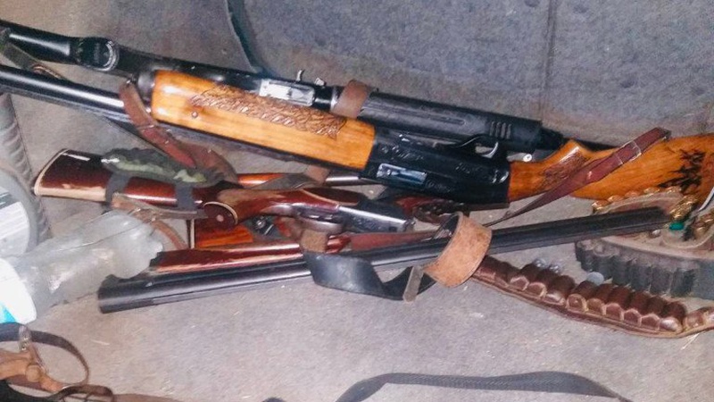 На Волині спіймали браконьєрів, які застрелили козулю. ФОТО 18+