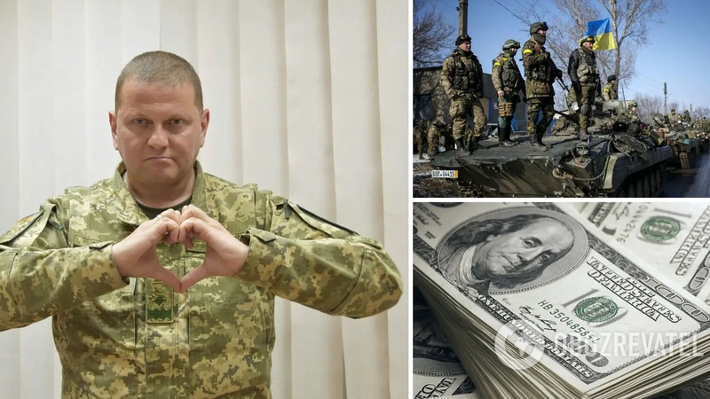 Спадок Залужного: хто передав генералу $1 млн й чому він віддав його на армію