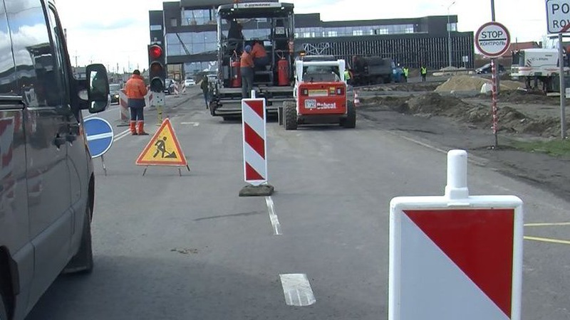 Ремонт перехрестя на об’їзній Луцька завершать 7 квітня