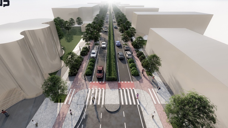 Показали проєкт проспекту Грушевського у Луцьку. ФОТО