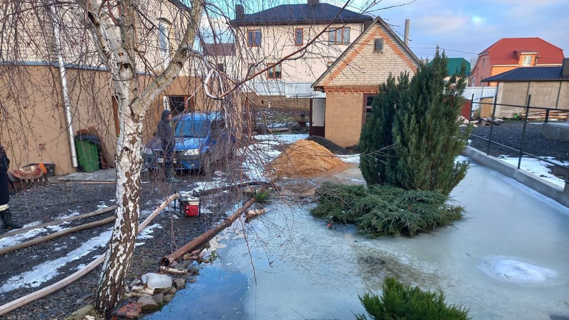 Потоп на Волині: рятувальники двічі їздили на відкачування води