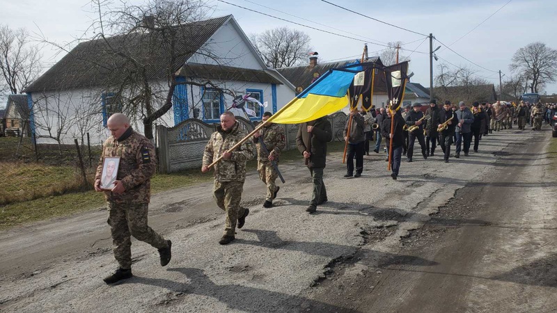 На Волині попрощалися із загиблим Героєм Іваном Байцимом