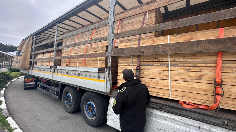 Через «Ягодин» намагались незаконно провезти деревину