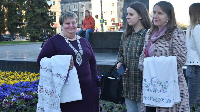 У Луцьку відбувся фестиваль вишитих рушників