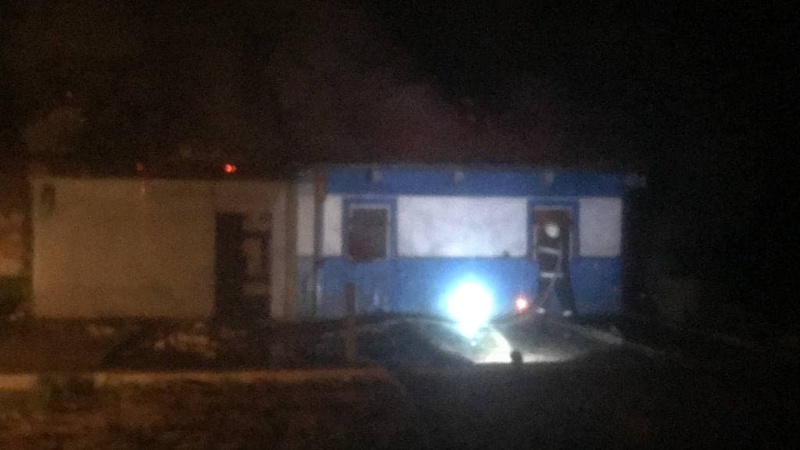 На Волині горіли два сараї з сіном та зерном