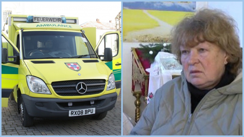 Переселенка, яка живе на Волині, в пам’ять про загиблого сина подарувала воїнам реанімобіль