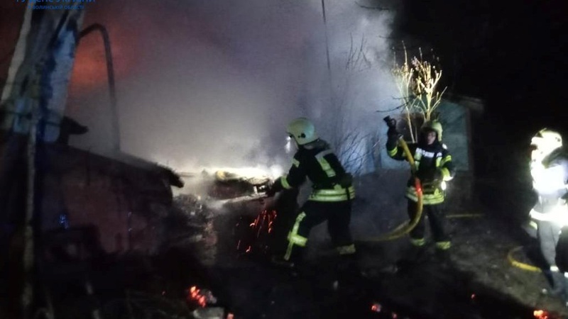 У селі поблизу Луцька у власній оселі згорів 63-річний чоловік