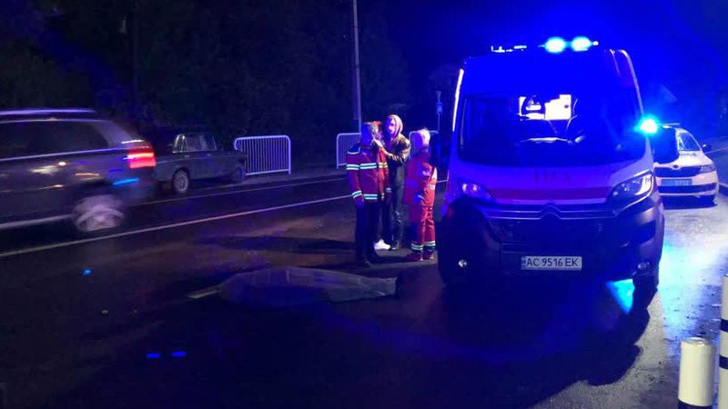 У Володимирі легковик збив на смерть чоловіка на переході. ФОТО. ВІДЕО