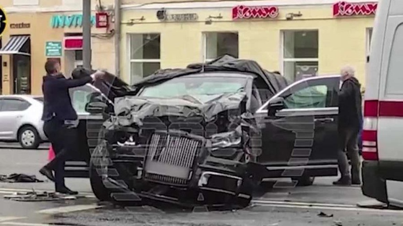 У центрі москви розбилось авто патріарха Кирила