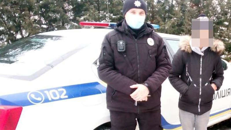 Поліцейські оперативно відшукали зниклого 13-річного хлопця з Волині