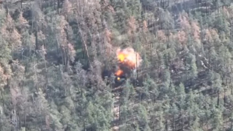 Бійці волинської тероборони показали, як на фронті нищать БМП окупантів