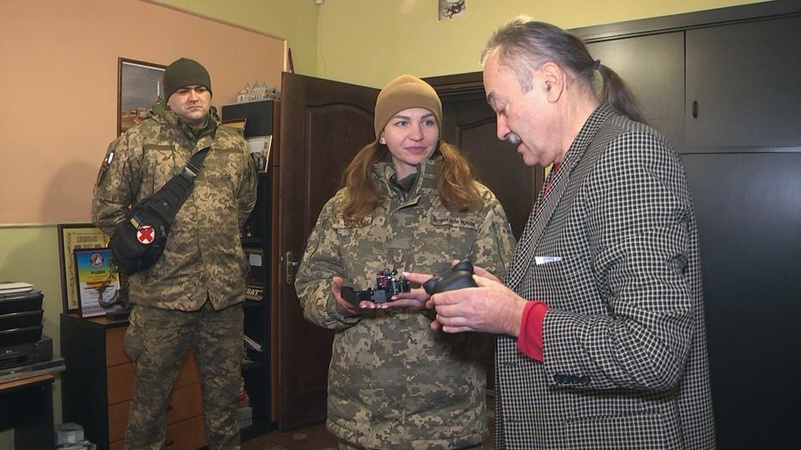 Благодійники передали допомогу бійцям волинської бригади