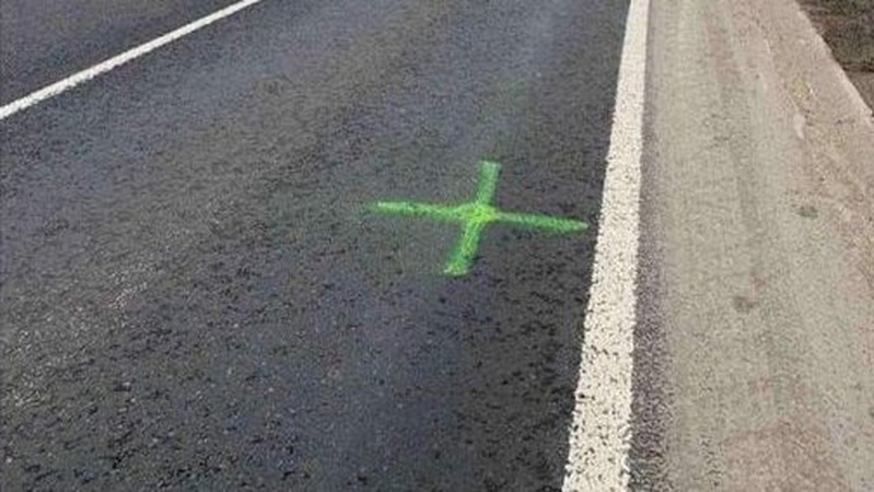 Куди повідомляти, якщо ви помітили мітки окупантів на дорогах