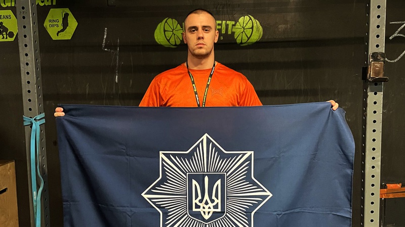 Волинський патрульний переміг у змаганнях з функціонального багатоборства