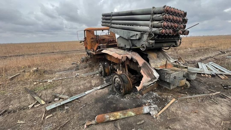 Українські захисники на Запоріжжі знищили 3 «Гради» і поранили близько 70 окупантів, – Генштаб