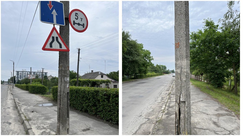 У Камінь-Каширську замінять електроопори та освітлюватимуть пішохідні переходи