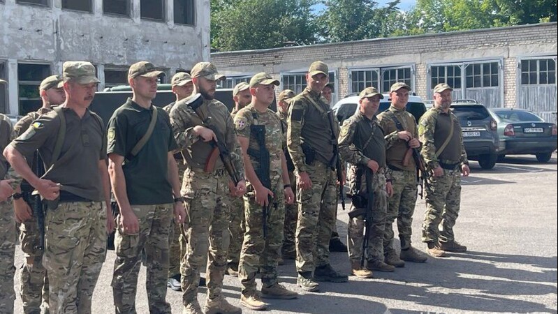 Чергова ротація: волинські поліцейські вирушили у зону бойових дій