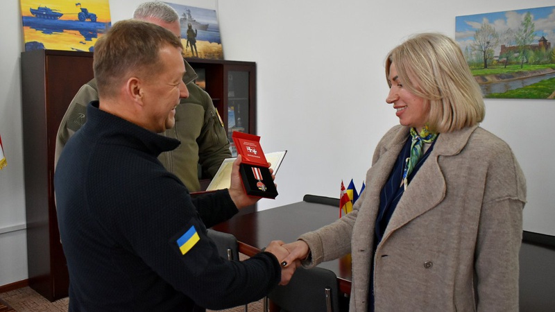 Очільницю Волинського наукового ліцею отримала відзнаку «За розвиток Волині»