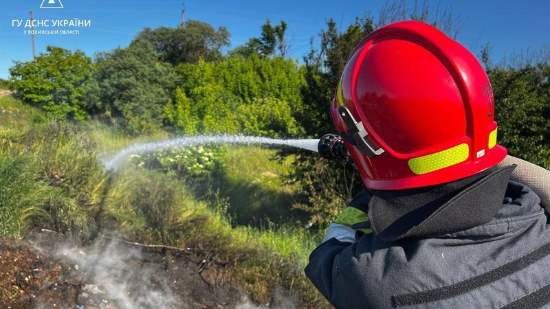 Минулої доби рятувальники ліквідували 7 пожеж на Волині